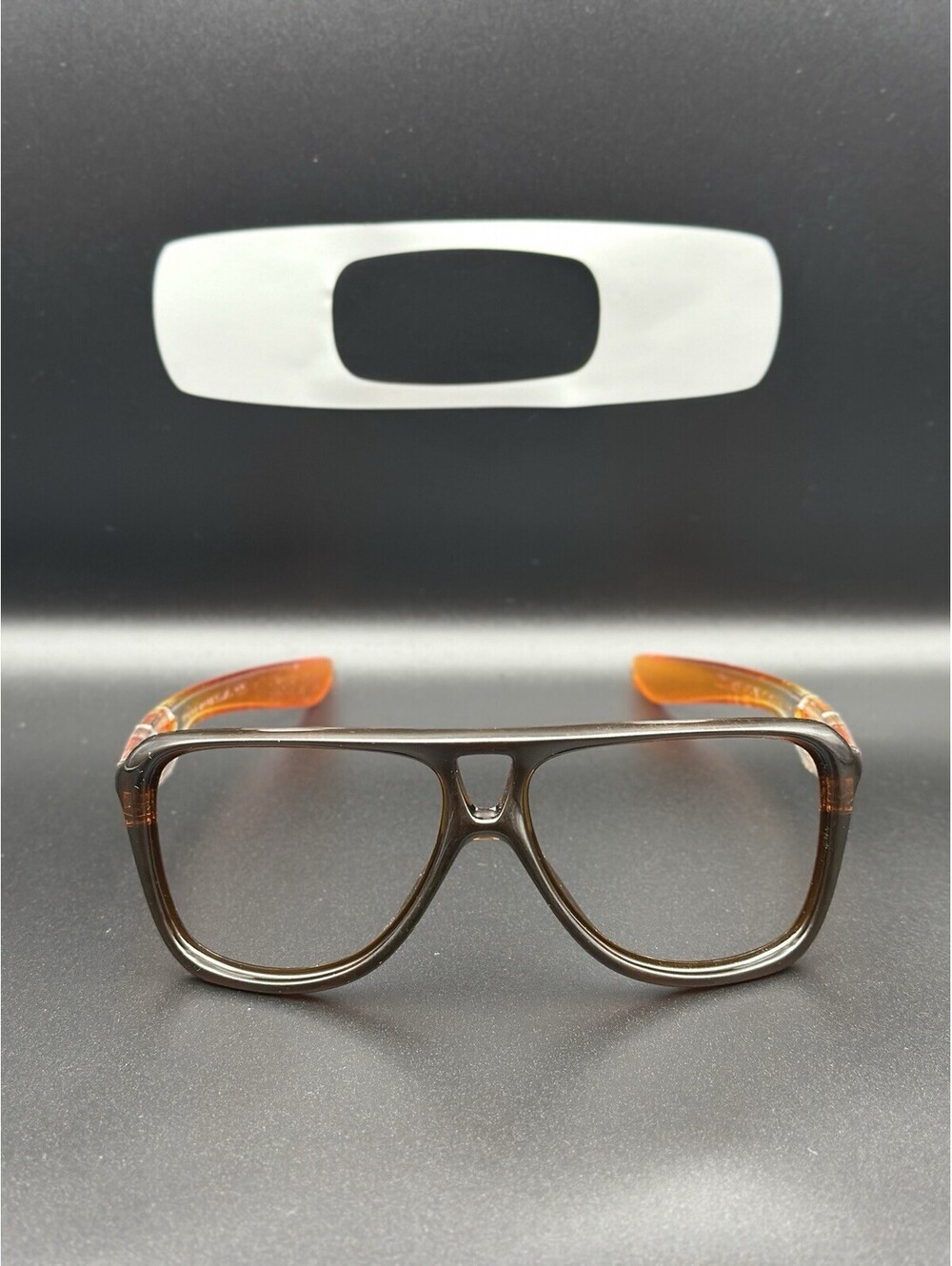 Oakley Dispatch II Polished Rootbeer/Persimmon Fade Frame (No Icons)
